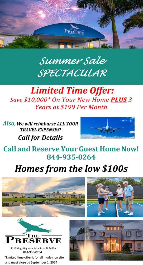 Summer Sale Spectacular - save $10,000 on your new home