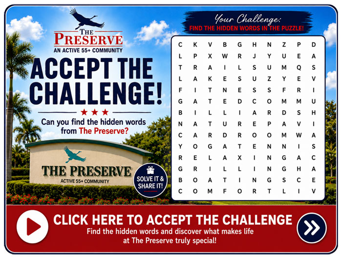 Can you find the hidden words from The Preserve?
